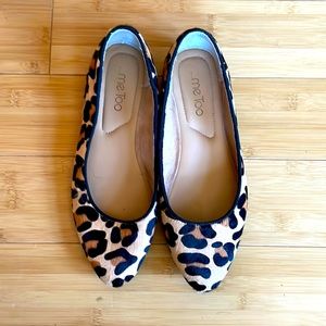 Me Too Leopard Print Flats